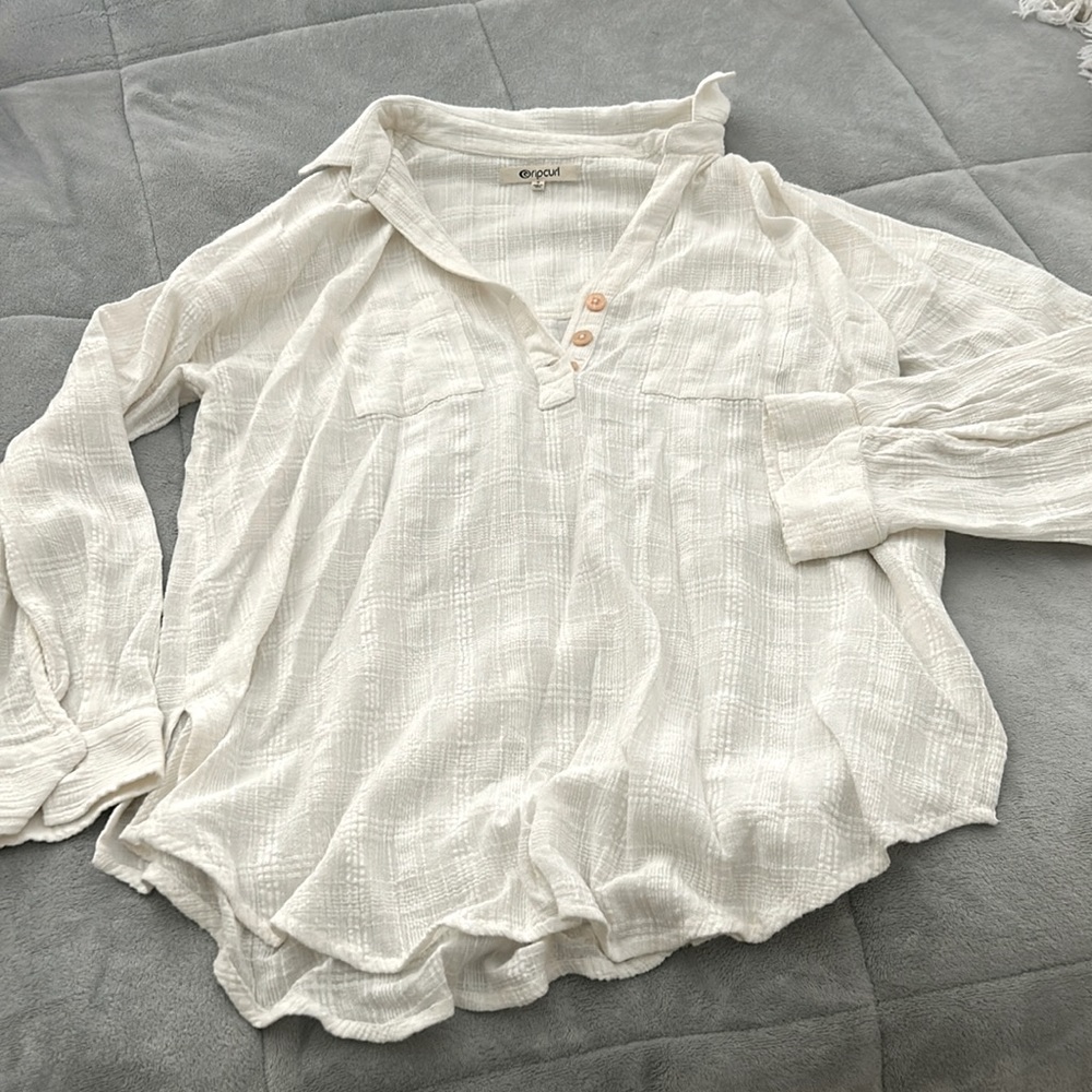 Rip curl Flowy Beach Coverup Size Small